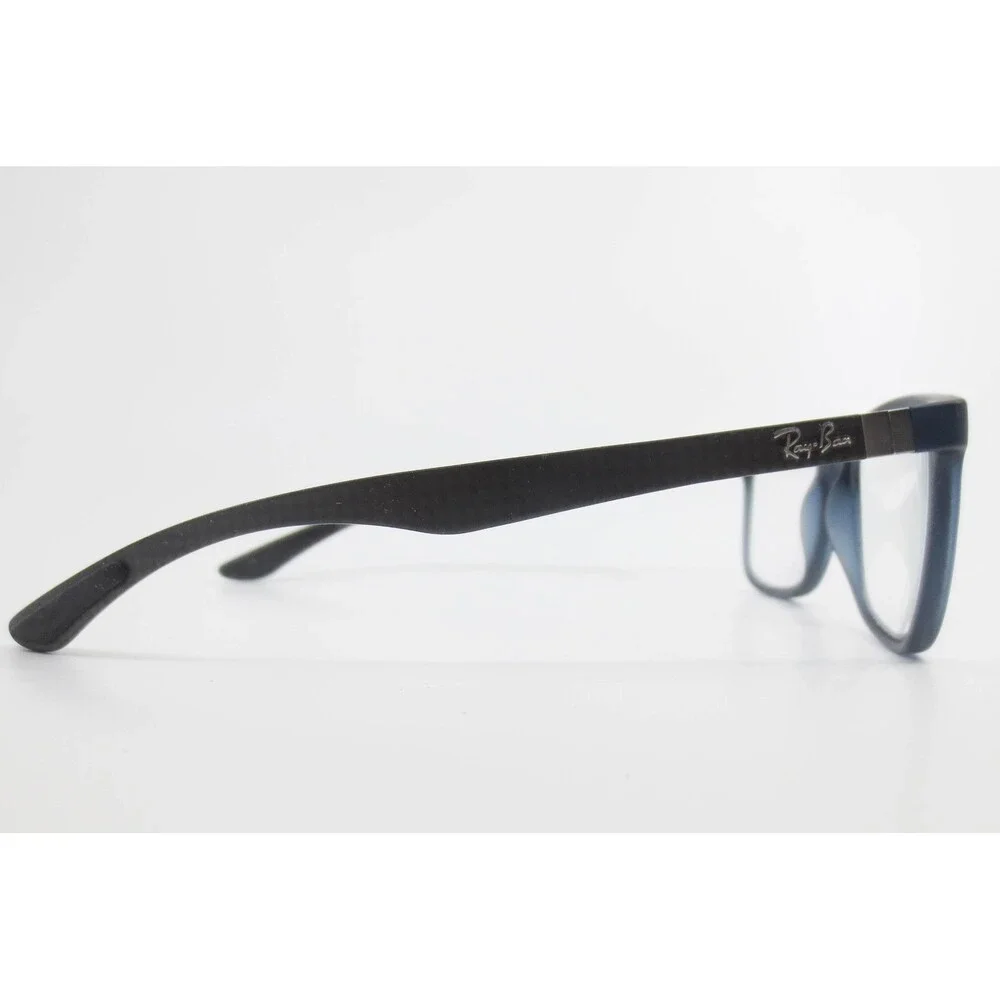 Ray-Ban RB 8903 5262 Matte Blue Carbon Fiber Eyeglasses Frames 55-18-145